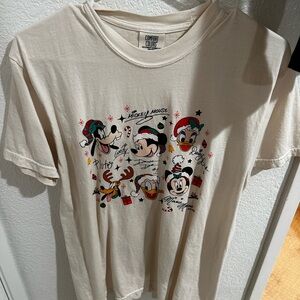 Comfort Colors Cream Holiday Graphic Tee